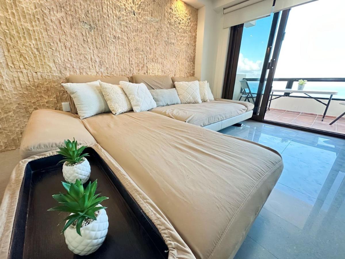 Amazing Beachfront Apartment Cancún Extérieur photo